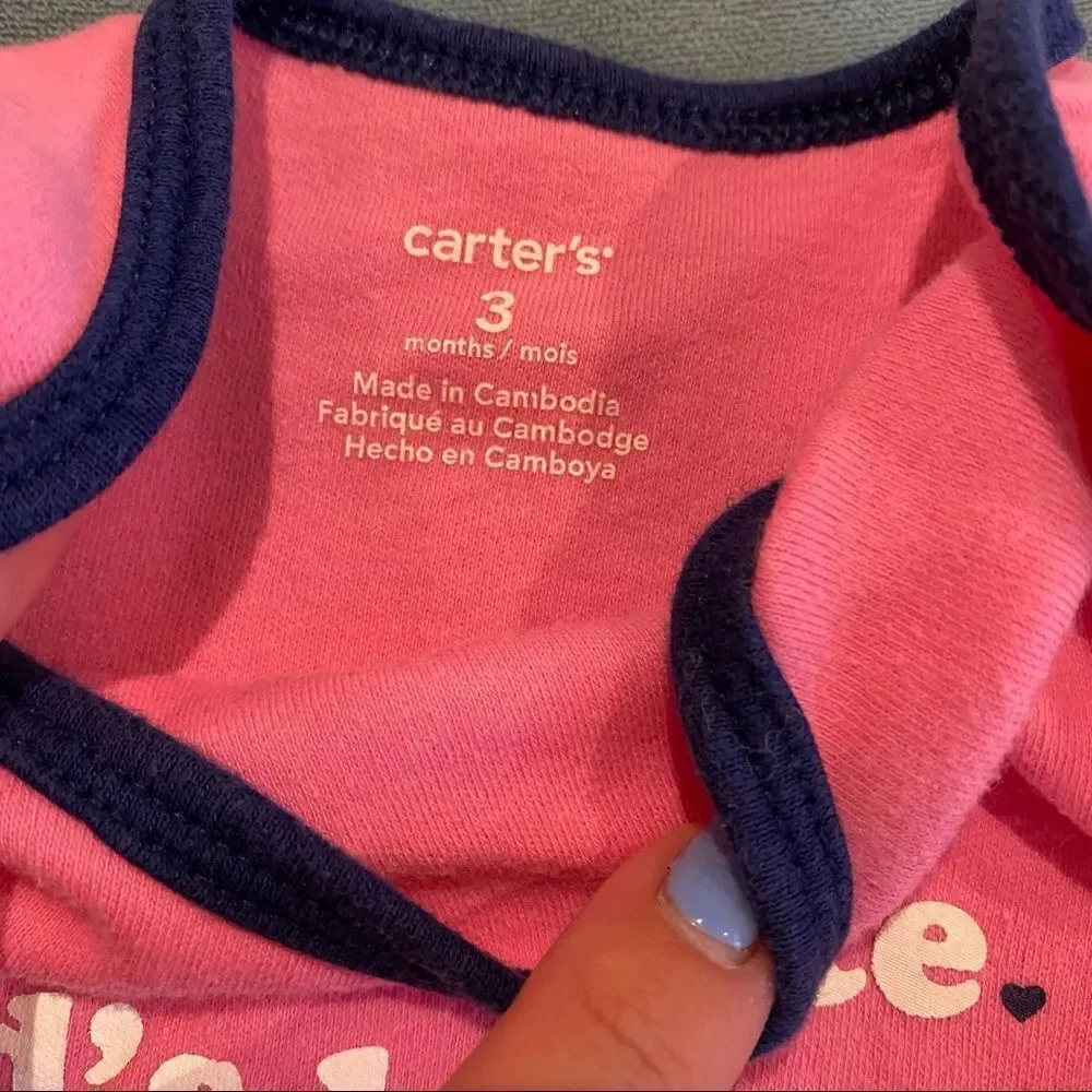 4/$20 Carter’s Onesie